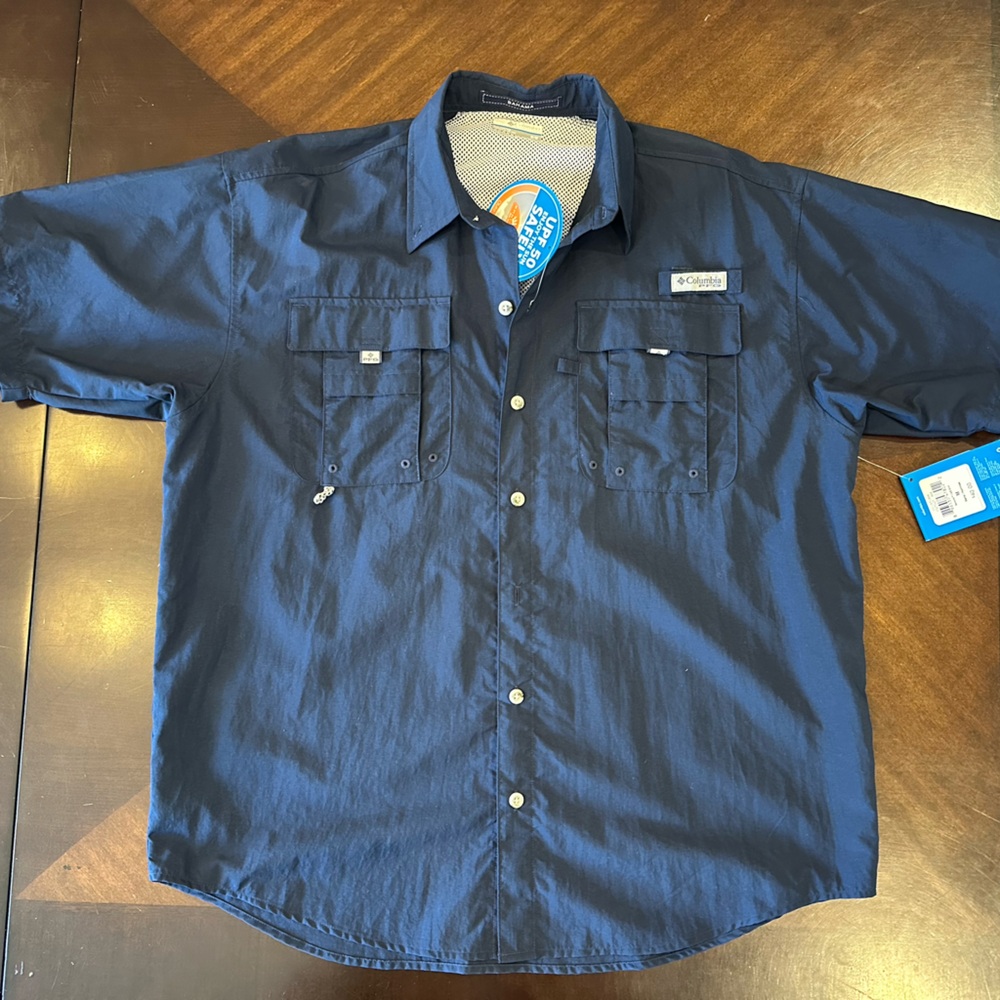 NWT Columbia PFG Fishing Shirt